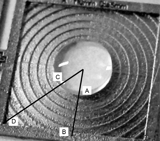 silicon–glass hybrid lens